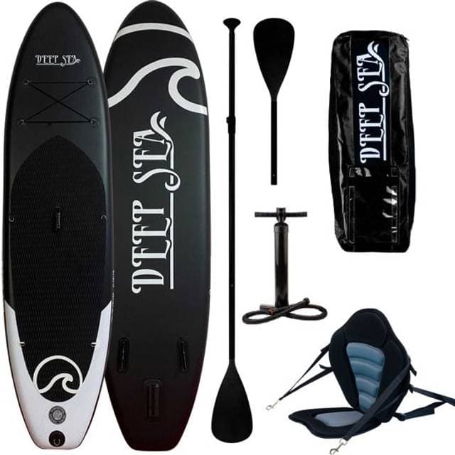 Deep Sea Kayak Pro SUP Board 300cm - Black