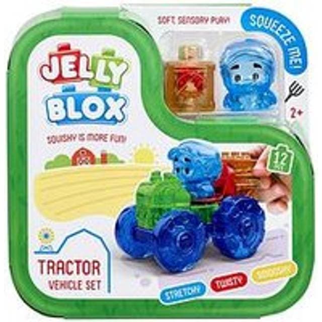 Very Jelly Blox Traktorsæt 12 Dele