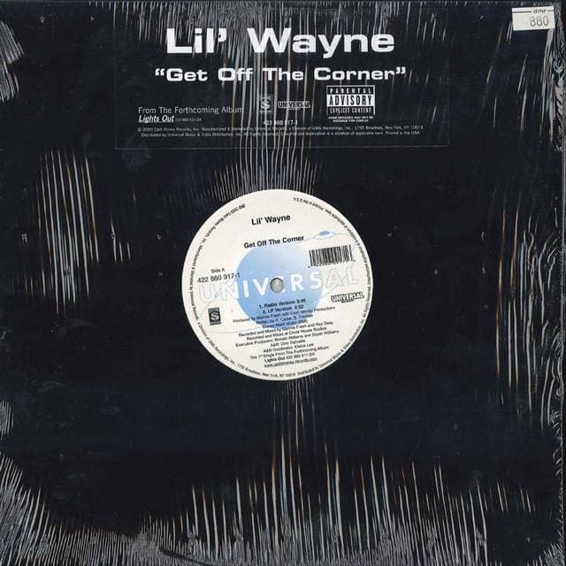 Lil Wayne Get Off The Corner (Vinyl)
