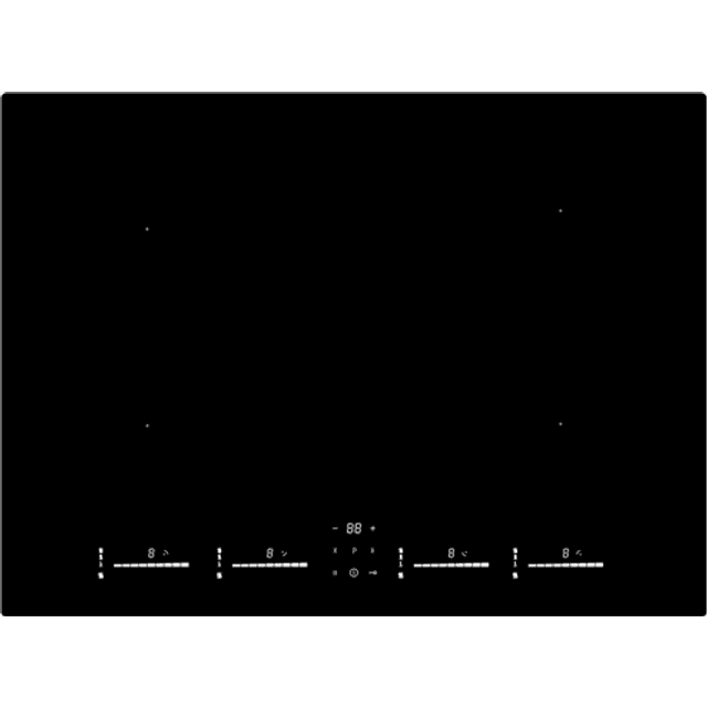 Silverline PEI3071W Induktionskogeplade Sort