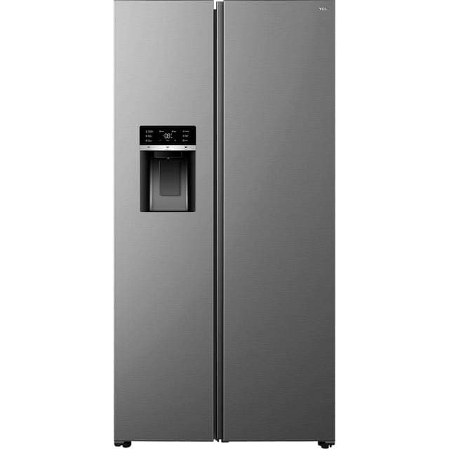 TCL Side-by-Side RC591SXE1NE Rustfrit Stål