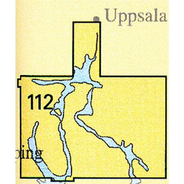 Sjöfartsverket Skærgårdskort 112 Mälaren
