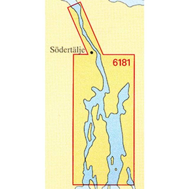 Sjöfartsverket Specialkort 6181 Södertälje