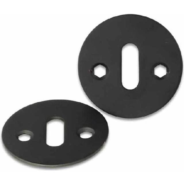 Jasa Noir nøgleskilte matsort Ø52 2stk