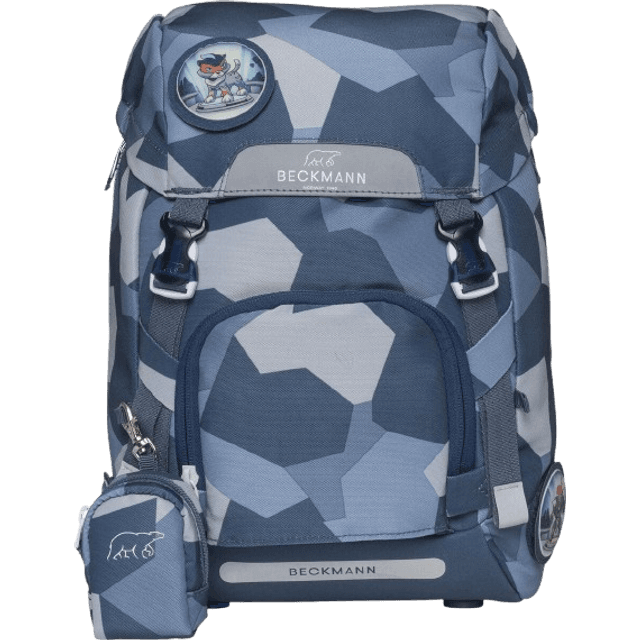 Beckmann Skoletaske 22L Tiger Race - Navy