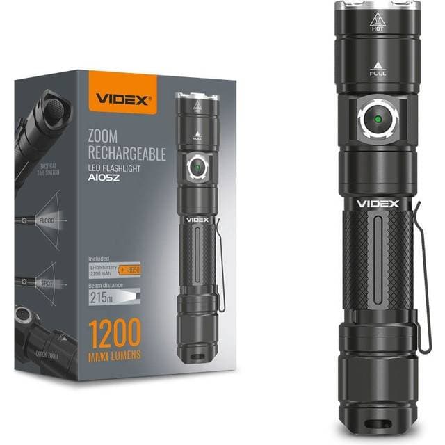 Videx LED Bærbar Lommel Lygte 5000K Neutral