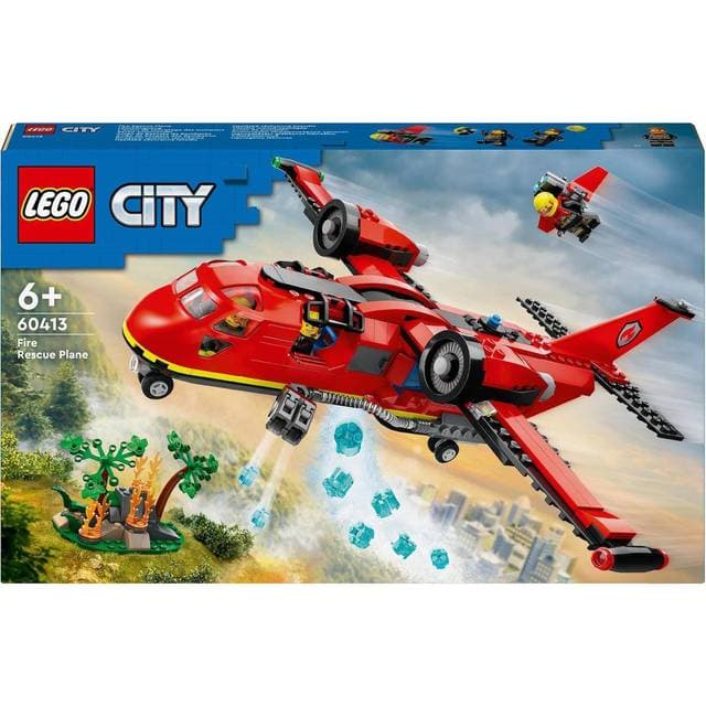 LEGO City Fire Rescue Plane 60413