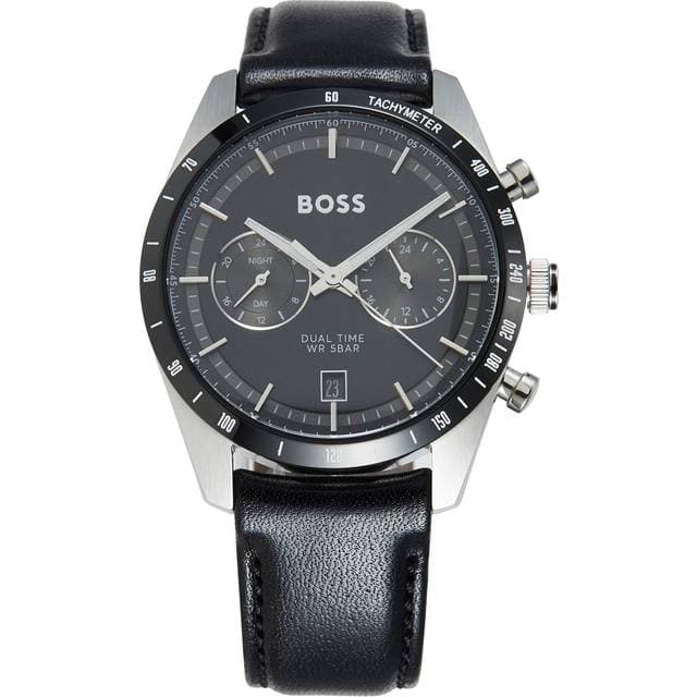 BOSS Tourmaster Analogt Ur Med Sort Urskive