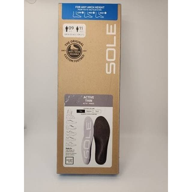 Sole Active Thin Orthotic Sport Insoles