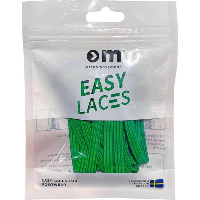Ortho Movement Snørebånd Easy Laces Green