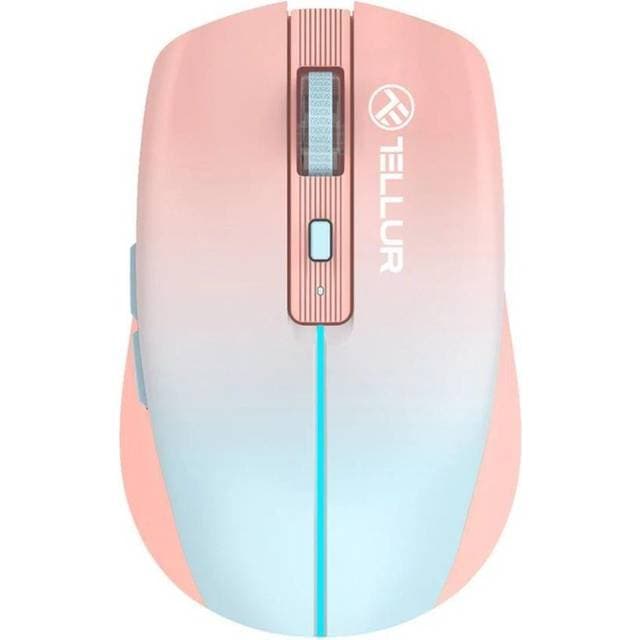 Tellur Silent Click Trådløs Mus Orange