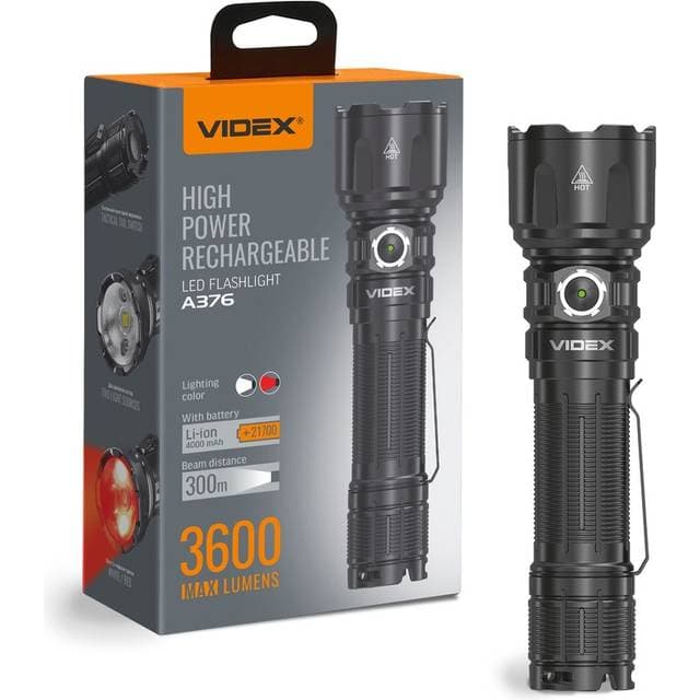 Videx Led Bærbar Lommelygte 5000K Neutral