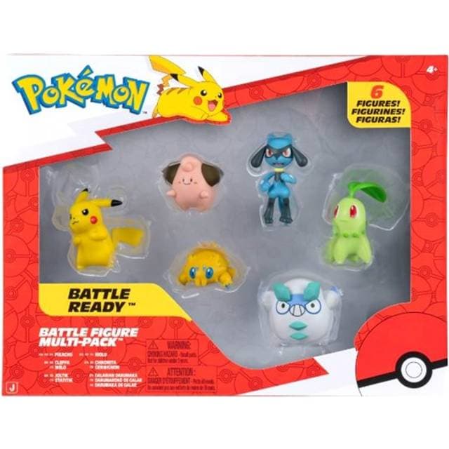 Pokémon Battle Figure Set 6 Pack