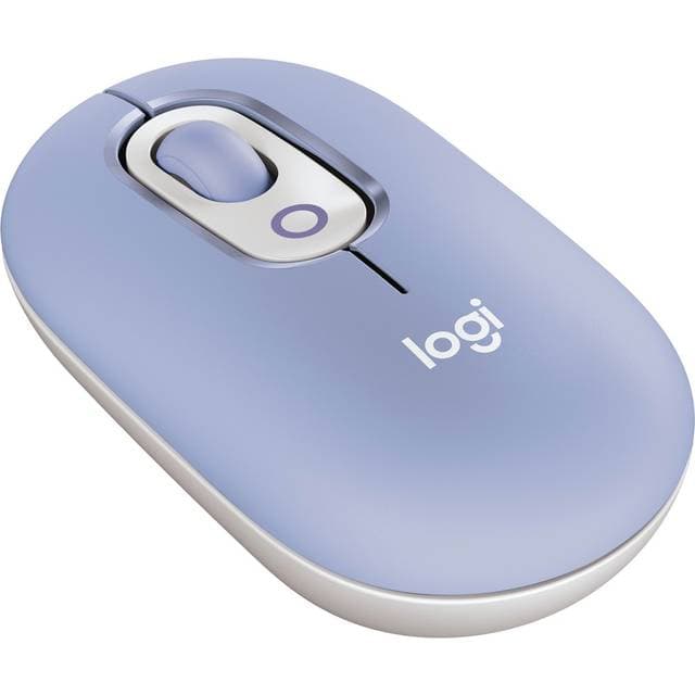 Logitech Pop Icon Mouse with Emoji Lilac