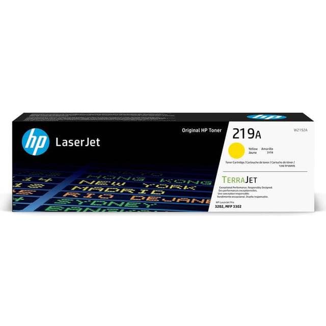 HP Toner Yellow 219A - Gul
