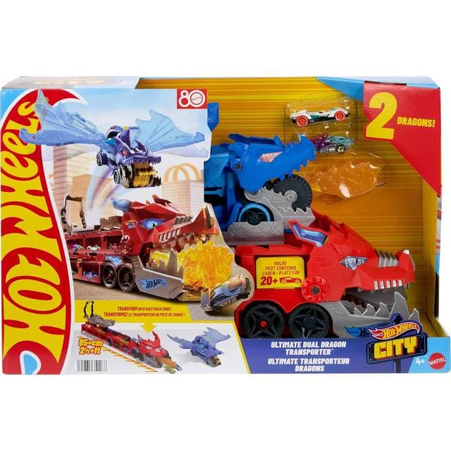 Hot Wheels City Ultimate Dual Dragon Hauler