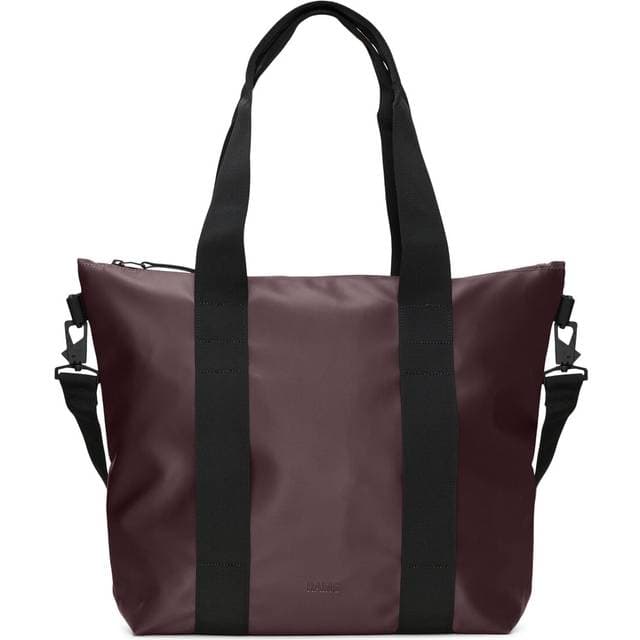 Rains Tote Bag Mini Uld Shopping Taske - Brun