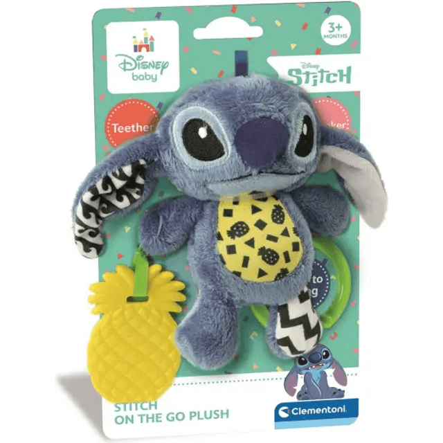 Clementoni Disney Baby Stitch Soft Rattle