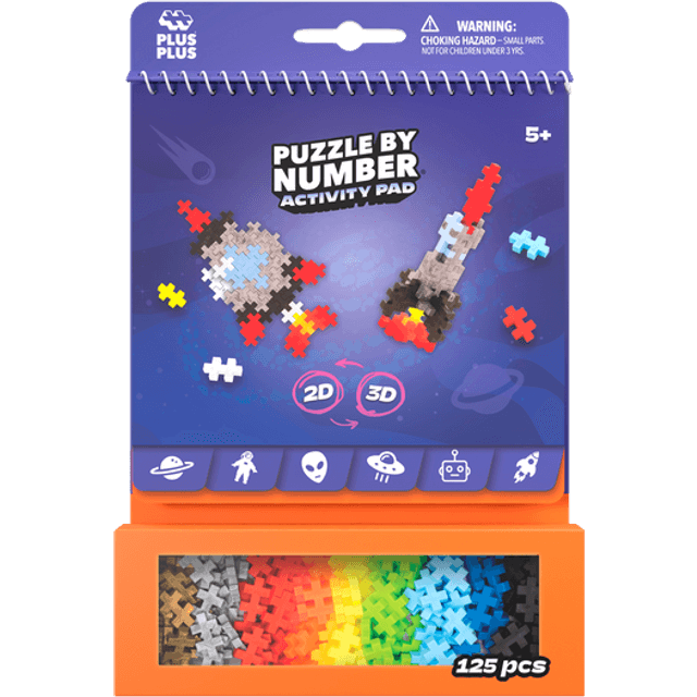 Plus Plus Aktivitetssæt 125 stk Rummet