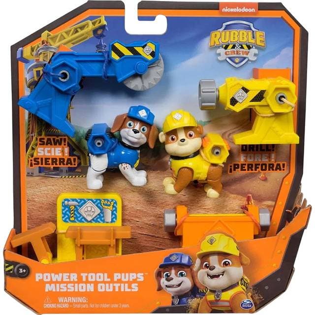 Spin Master Rubble & Crew Tool Pups 2 Pack