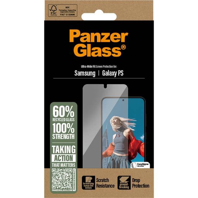 PanzerGlass Screen Protector Samsung S25 Edge