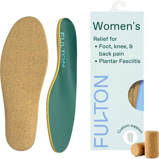 Fulton Custom Molding Cork Shoe Inserts