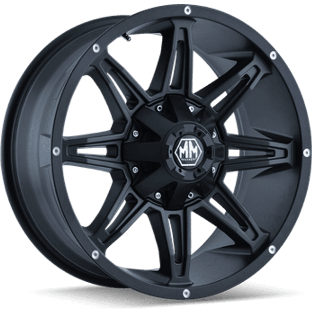 Mayhem Rampage Matteblack 9x20