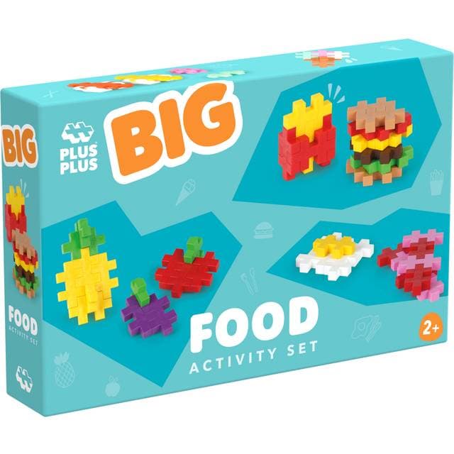 Plus Plus BIG Mad Aktivity Food 50 Stk
