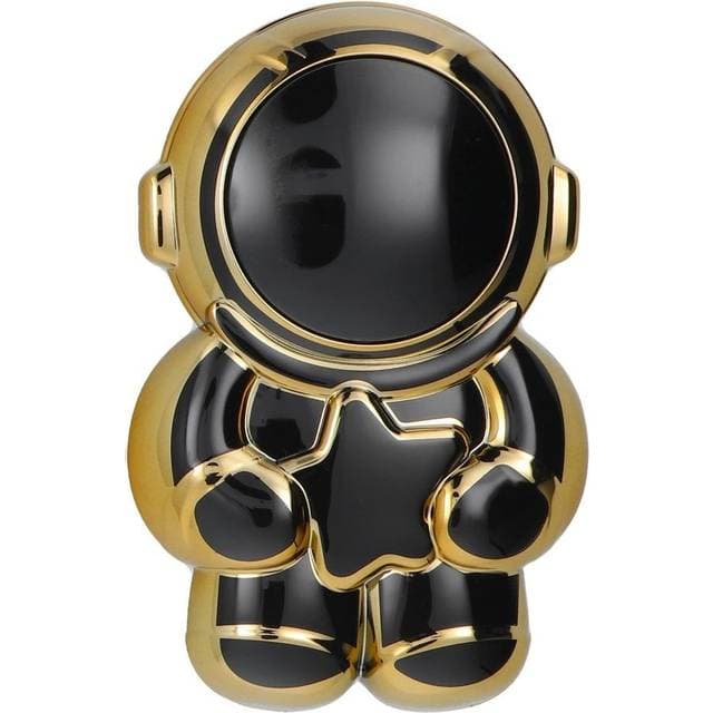 Astronauta Telefonholder Selvklæbende Sort