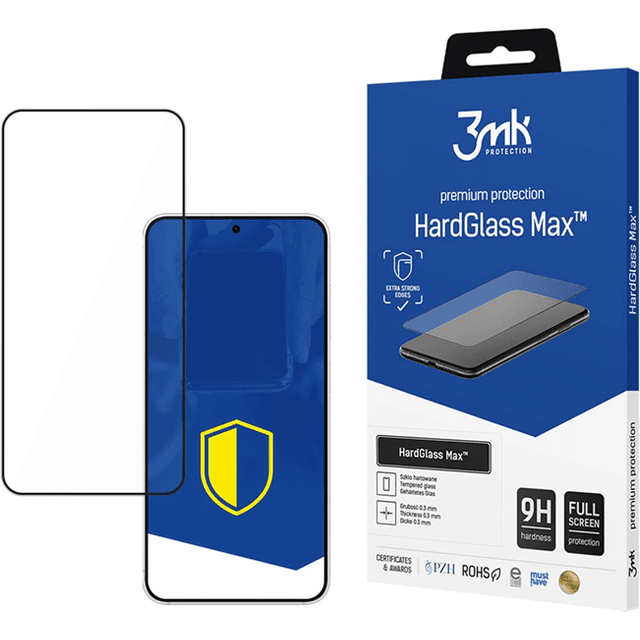 3mk HardGlass Max Hærdet Glas Black