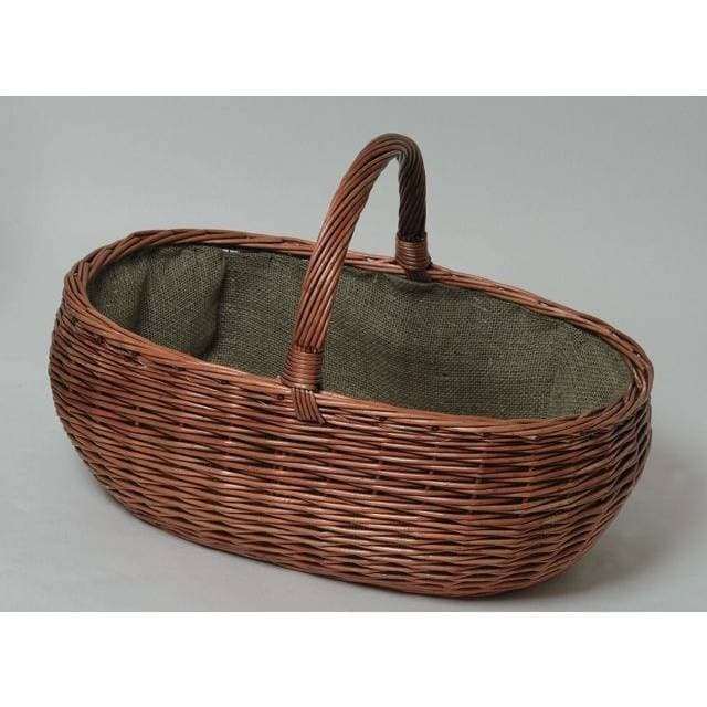 Lienbacher Fletkurv Jutebetræk 65x40x40cm