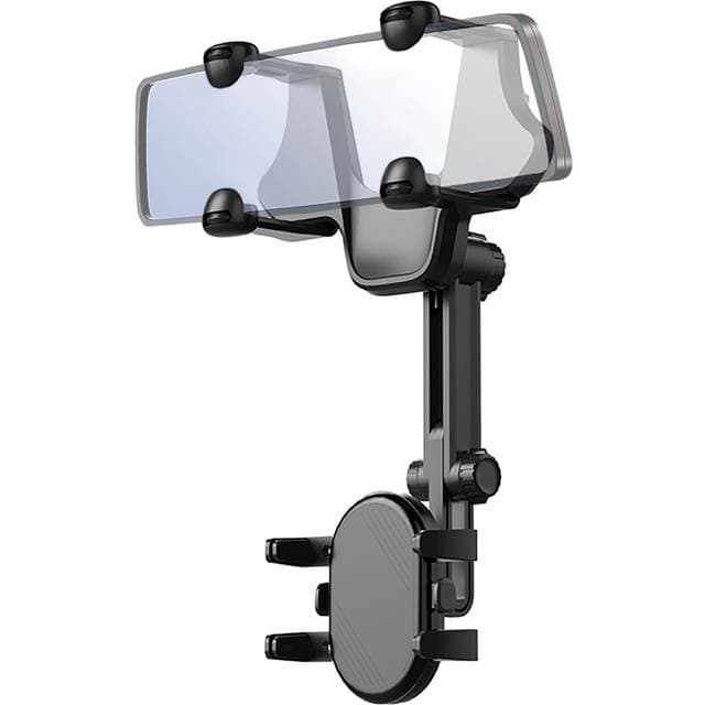 Hurtel Holder Til Biltelefon Bakspejl Sort