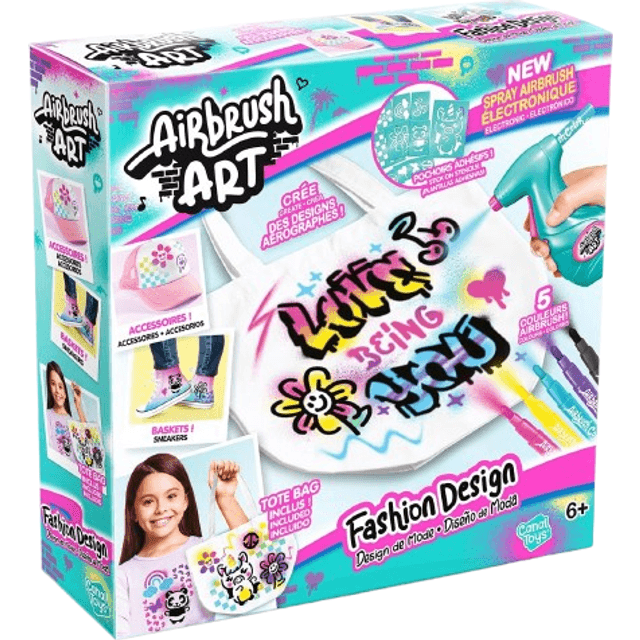 Canal Toys Airbrush Art Fashion Design Sæt