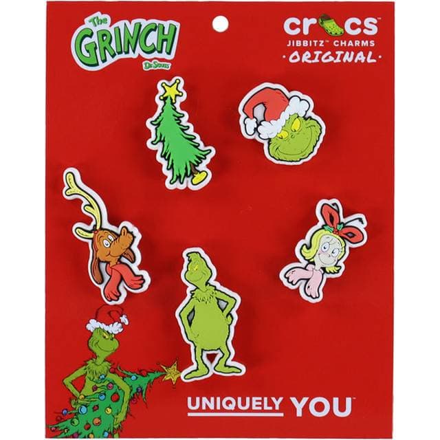 Crocs Vedhæng The Grinch 5-pak