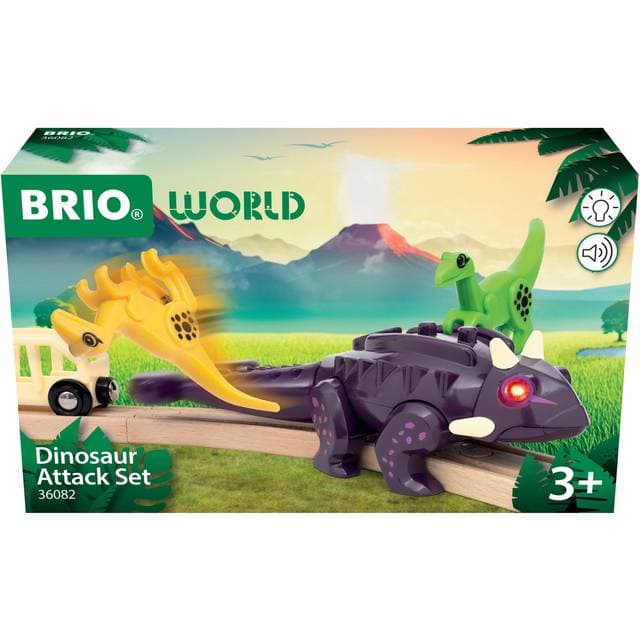 BRIO Dinosaur Attack Legesæt Klar Multi
