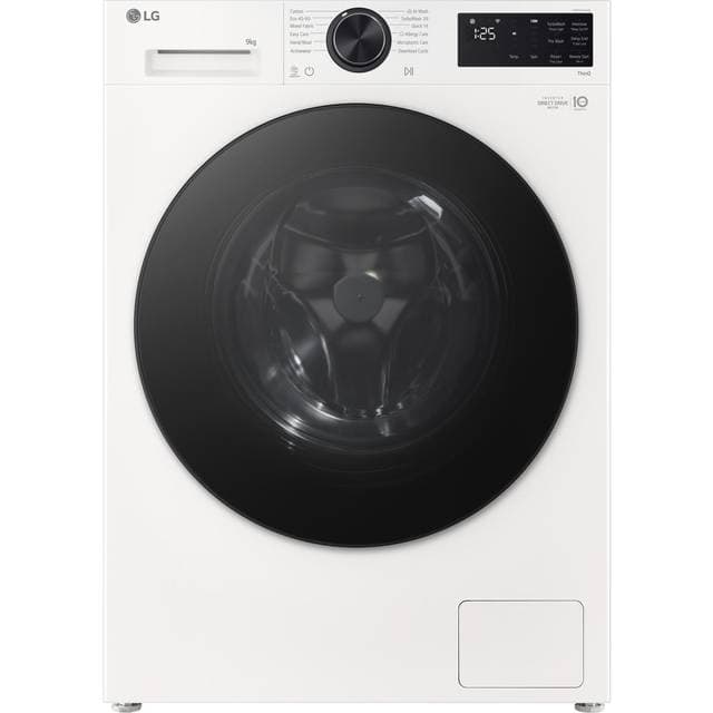 LG 9kg 1200 Spin Washing Machine White