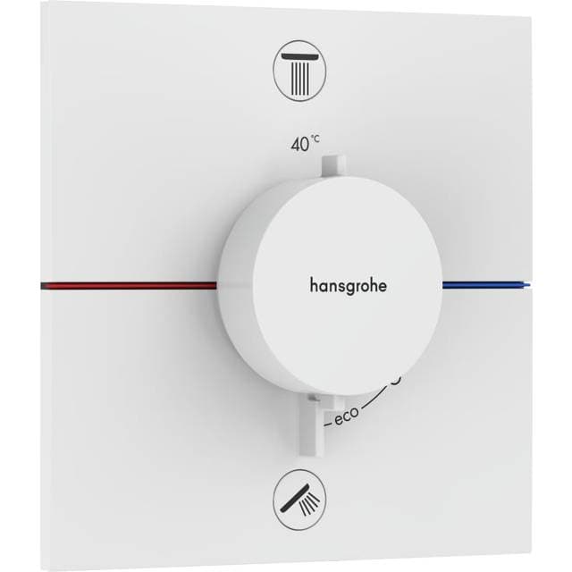 Hansgrohe ShowerSelect Comfort E Armatur Hvid