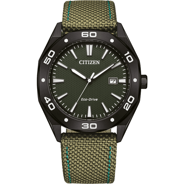 Citizen Eco-Drive Sport BM7635-01X Card Slot