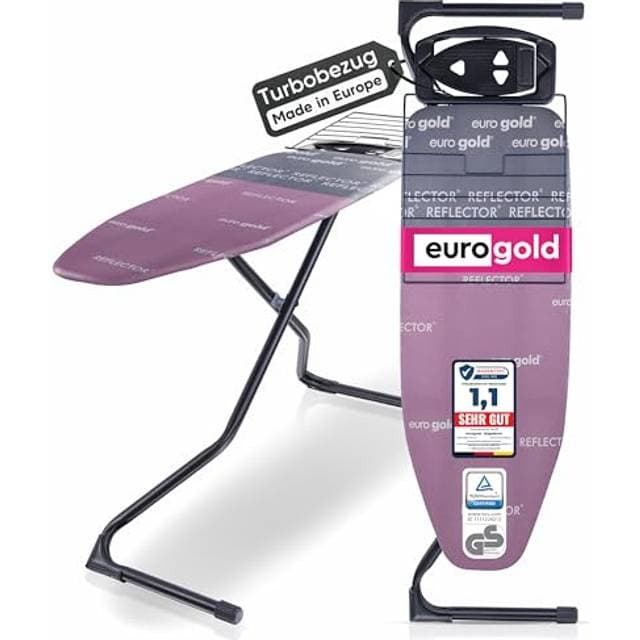 EuroGold Premium Bügelbrett 120x42cm