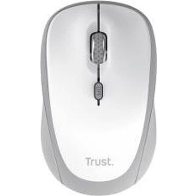 Trust Yvi+ Silent Wireless Mouse White
