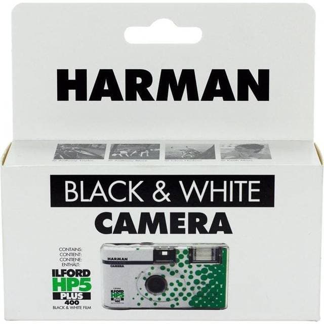 Ilford Engangskamera HP5 Plus 24 3 Hvid