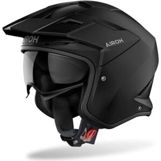 Airoh Pilothjelm Kombakt - Sort Mat