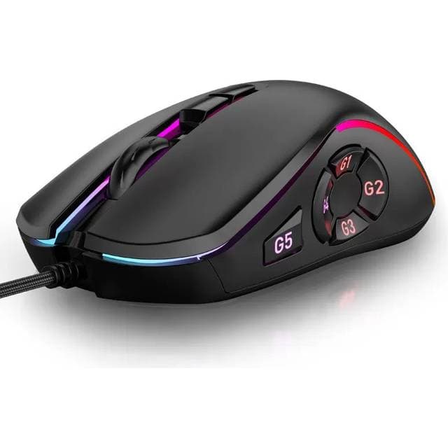 INF 10 Tasten RGB Gaming Maus 12800 DPI