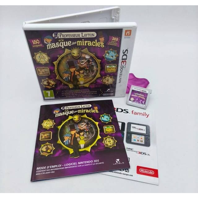 Professor Layton and the Miracle Mask 3DS