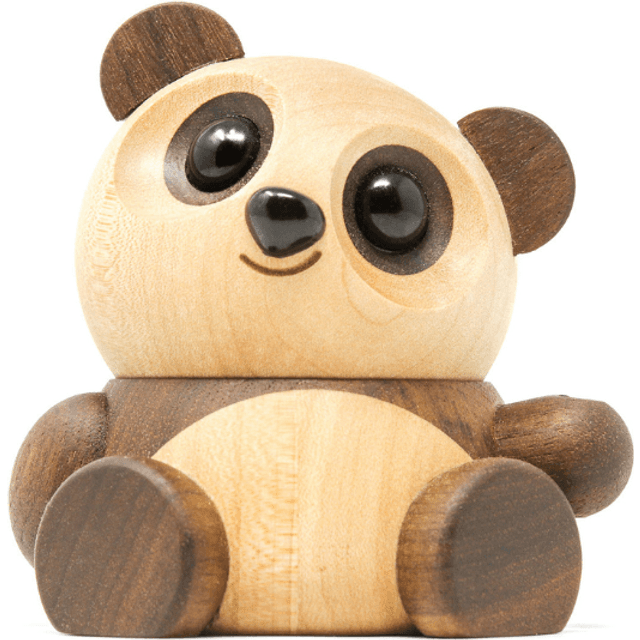 FableWood Panda H 12 cm Valnødde Asketræ