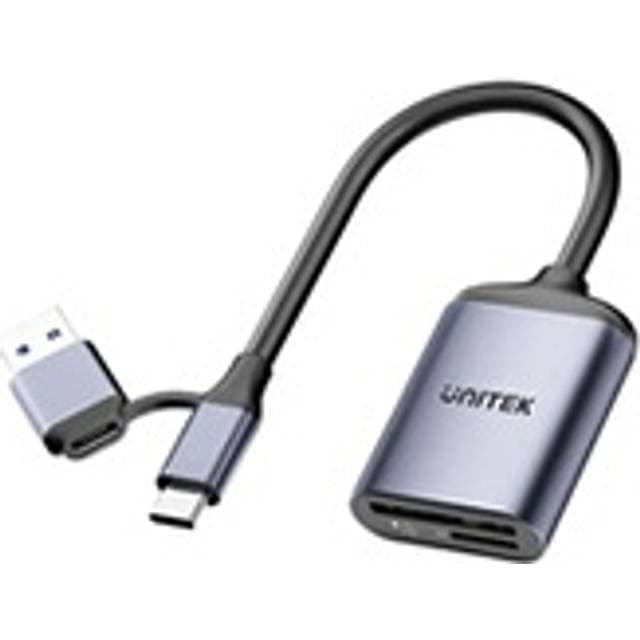Unitek 2-i-1 Kortlæser SD 4.0 UHS-II