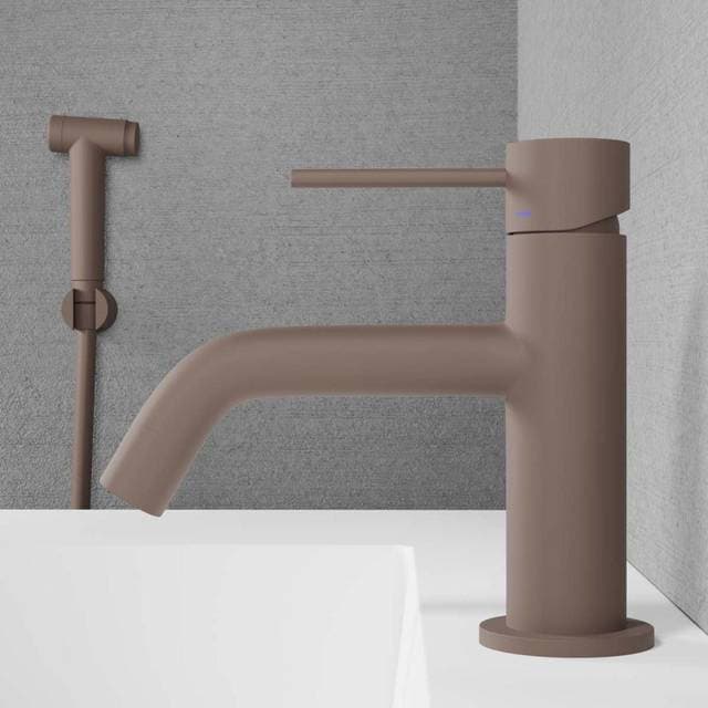 Scandtap Voyage B Håndvaskarmatur Mat Brun