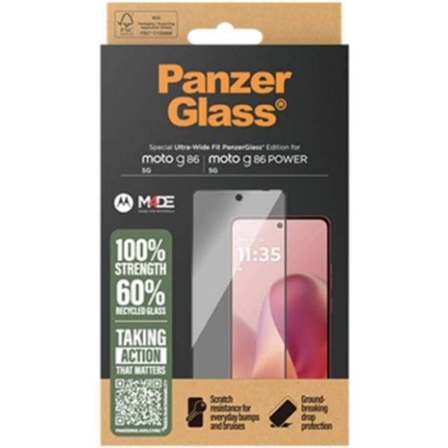 PanzerGlass Moto G86 5G Power Skærmbeskytter