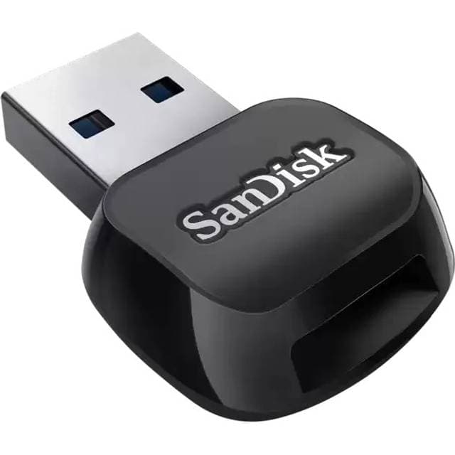 SanDisk QuickFlow MicroSD Card USB-A Reader