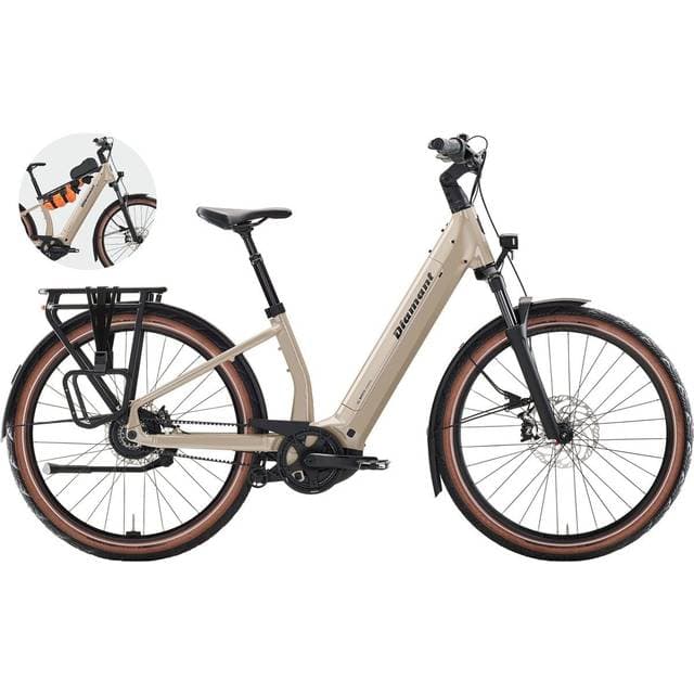 Diamant Suvea Style Elcykel 800Wh Lehmbeige